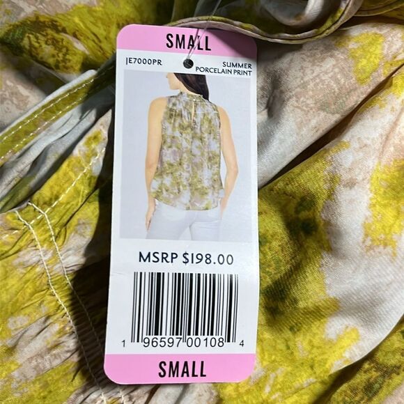 Joie Fern Sleeveless Silk Top Size S NWT - Picture 6 of 7